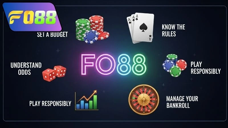 Mẹo quản lý vốn khi chơi casino Fo88