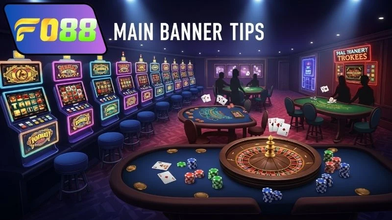 Chiến thuật trong game casino Fo88