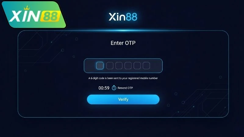 Lưu ý khi xác minh OTP Xin88